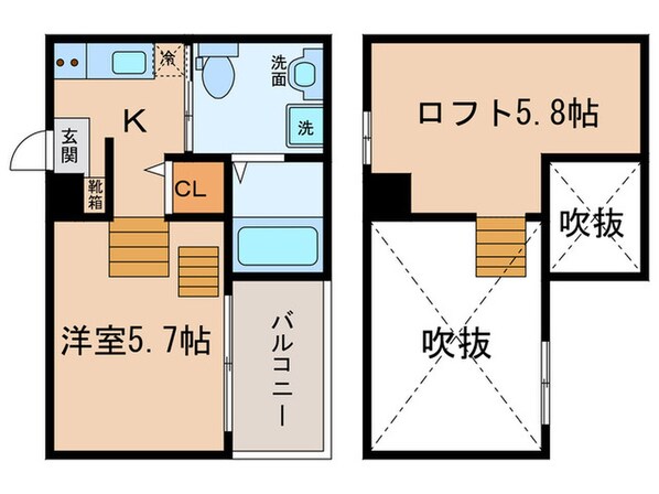 ティーダⅠの物件間取画像